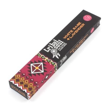 Tribal Soul Räucherstäbchen – Weißer Salbei + Lavendel