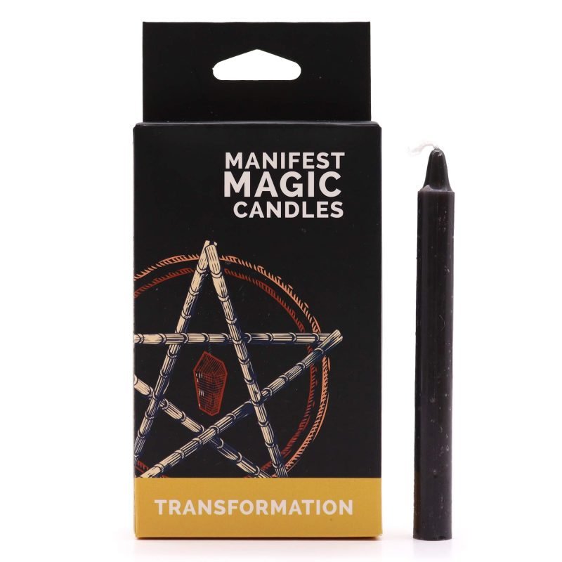 Manifest Magic Kerzen (12er-Set) – Schwarz – Transformation - Image 2