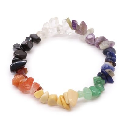 Splitterstein-Armband – Chakrasteine
