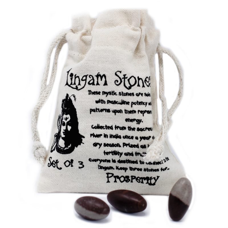 Lingam 2,5 cm – 3 Steine