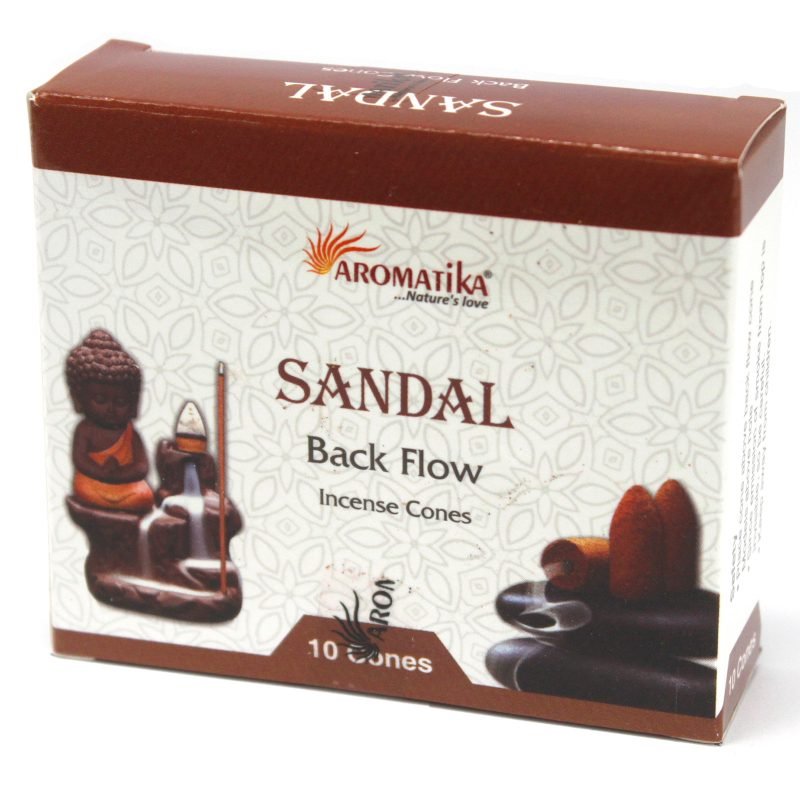 Aromatica Rückfluss-Räucherkegel – Sandelholz