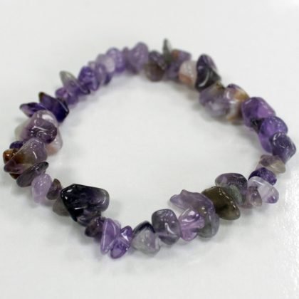 Splitterstein Armband – Amethyst