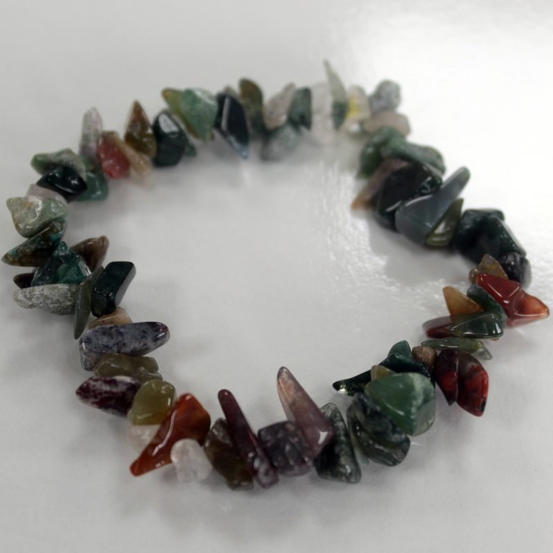 Splitterstein Armband – Moosachat