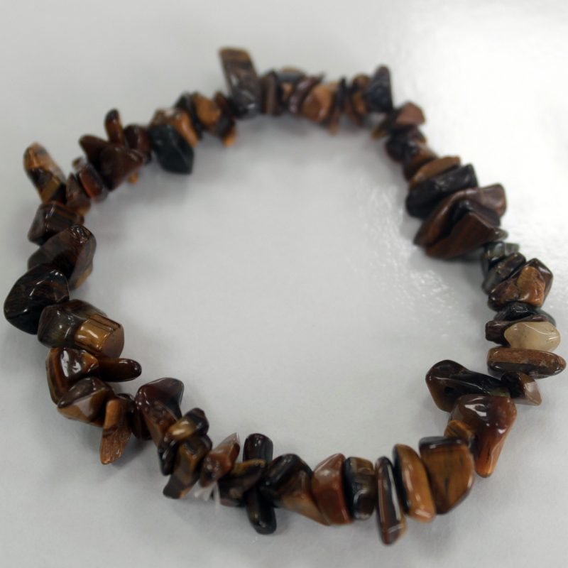 Splitterstein Armband – Tigerauge