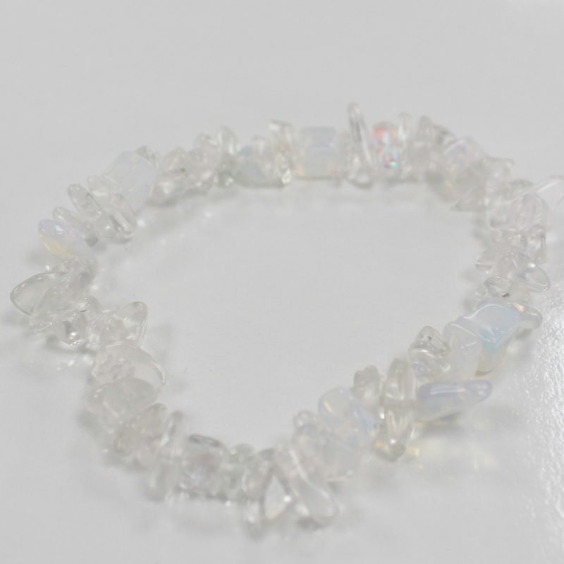 Splitterstein Armband – Opalit