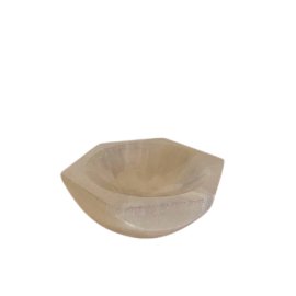 Selenit Hexagon-Schale – 6 cm