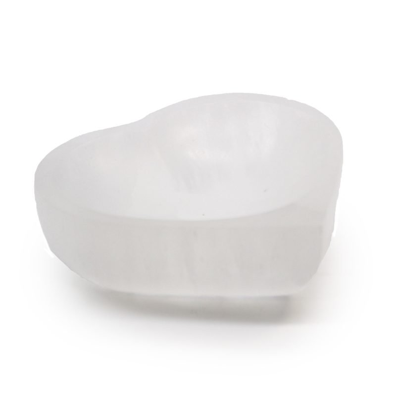Selenit Herz-Schale – 10 cm - Image 3