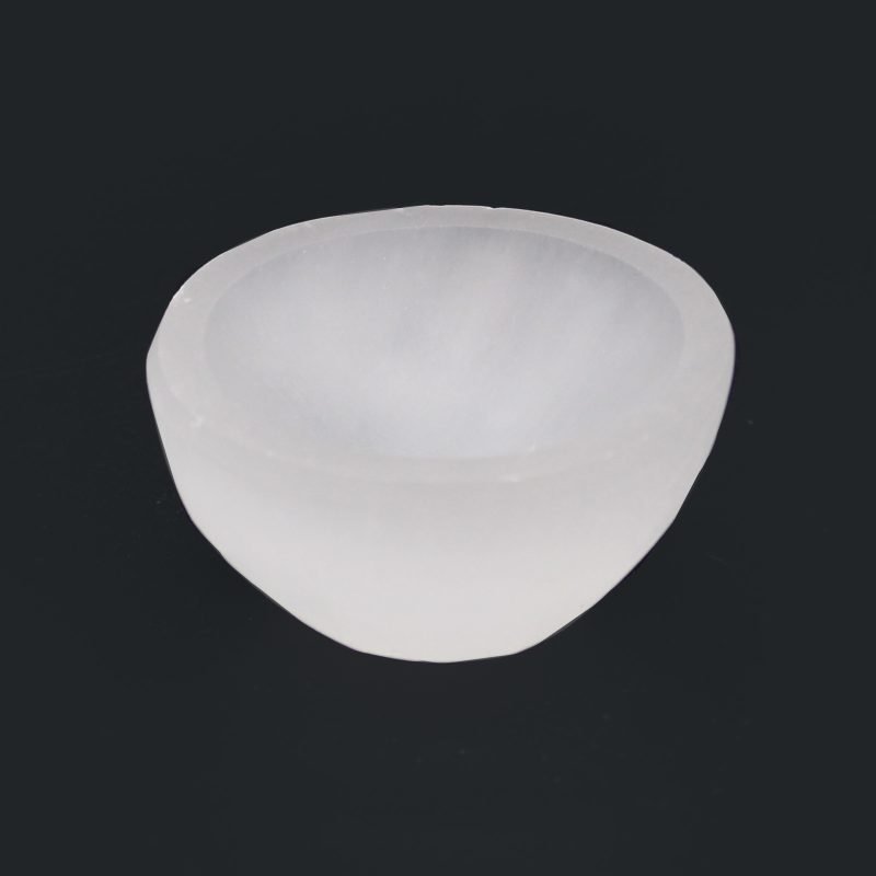 Selenit Runde Schale – 6 cm - Image 4
