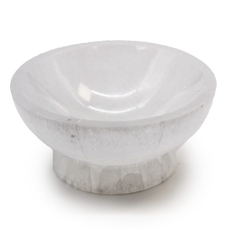Selenit Ritual-Schale – 10 cm - Image 2