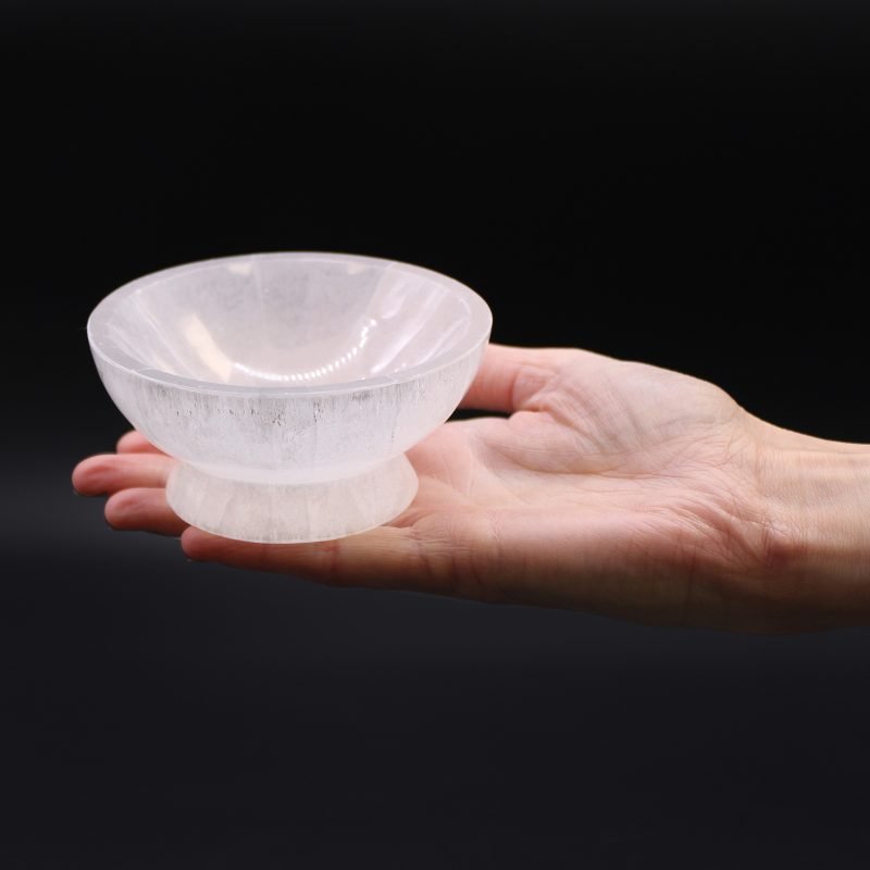 Selenit Ritual-Schale – 10 cm - Image 4
