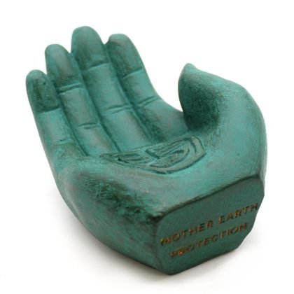 Hand-Räucherstäbchenhalter – Erdschutz (grün)