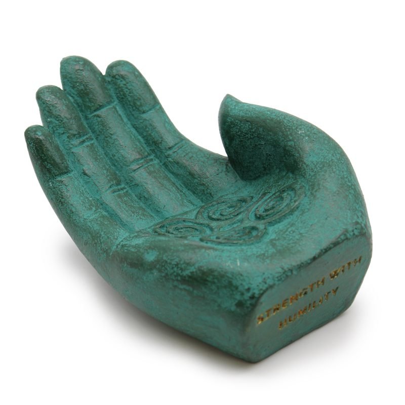 Hand-Räucherstäbchenhalter – Stärke (grün) - Image 2