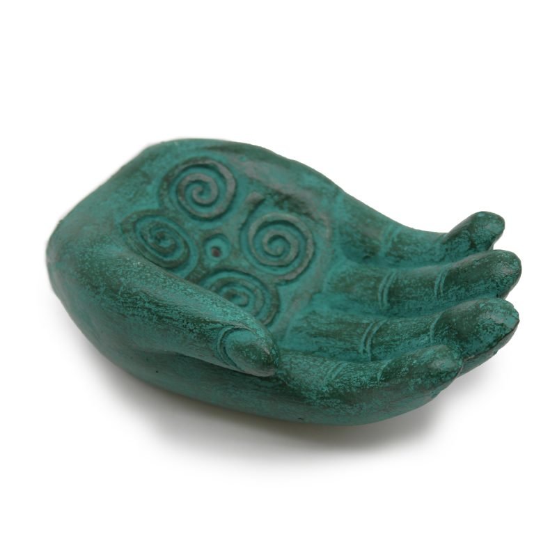 Hand-Räucherstäbchenhalter – Stärke (grün) - Image 3