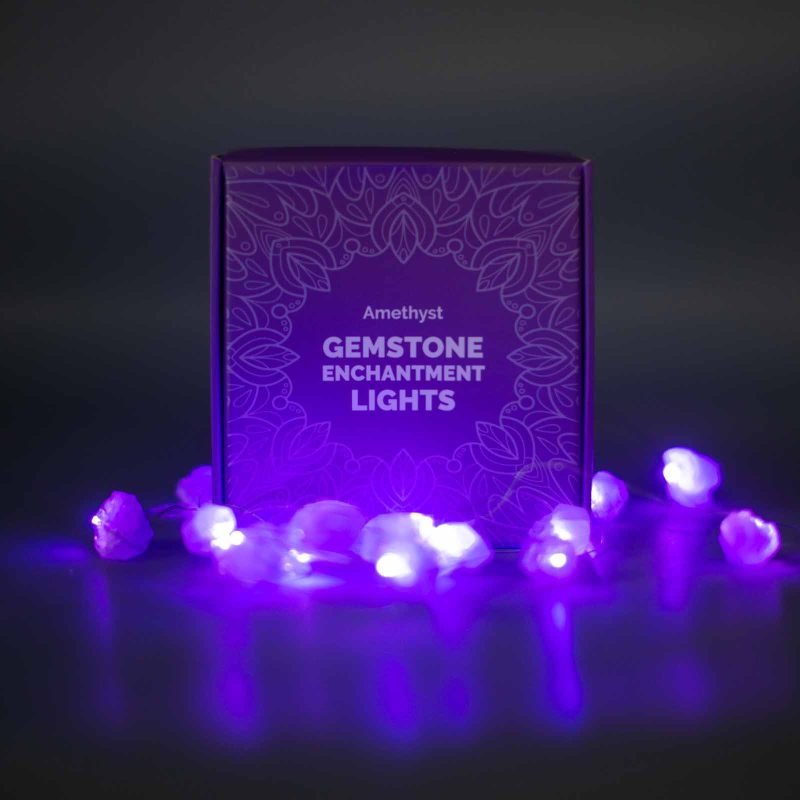 Edelstein-Lichterkette – Rose Quartz - Image 4