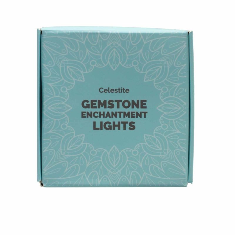 Edelstein-Lichterkette – Celestite - Image 2