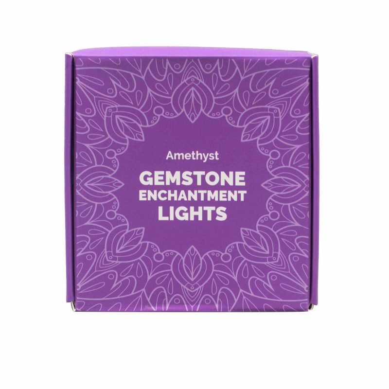 Edelstein-Lichterkette – Amethyst - Image 2