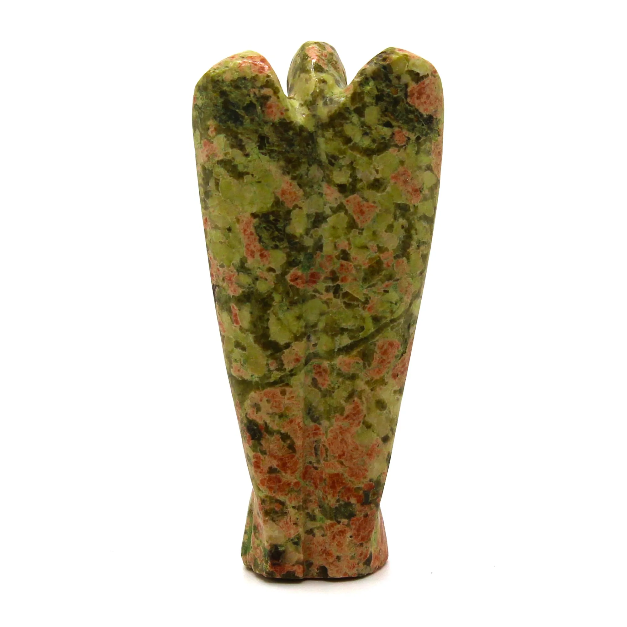 Handgeschnitzter Edelstein-Engel – Unakit