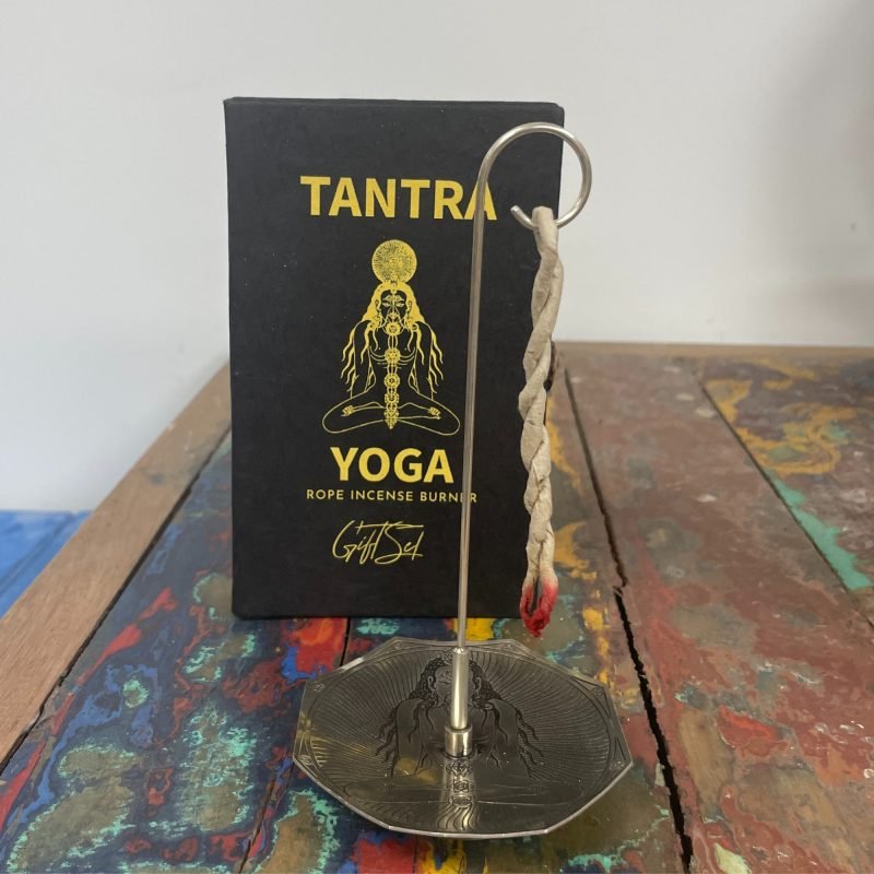 Räucherschnüre und versilberter Halter – Sieben Chakras - Image 2