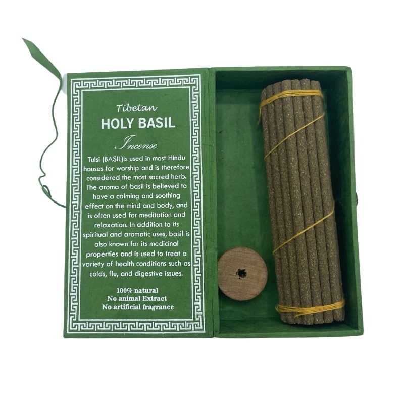Himalaya Sughandit Dhoop Räucher-Geschenkset – Heiliges Basilikum - Image 4