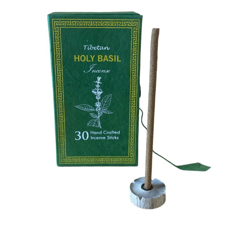 Himalaya Sughandit Dhoop Räucher-Geschenkset – Heiliges Basilikum
