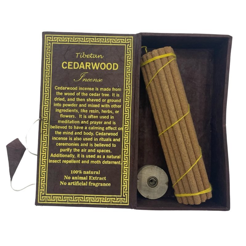 Himalaya Sughandit Dhoop Räucher-Geschenkset – Zedernholz - Image 4