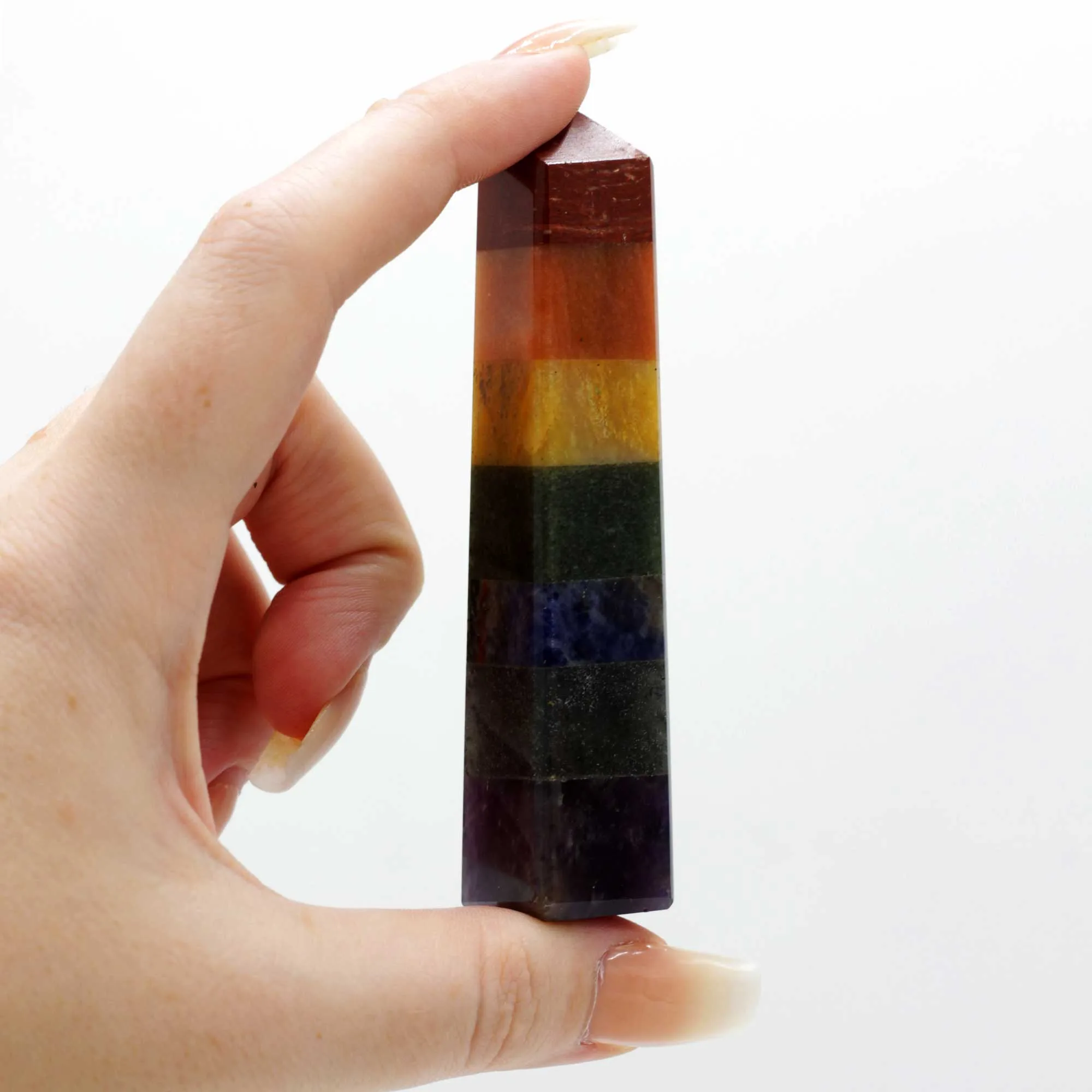 Chakra-Obelisk 6 cm