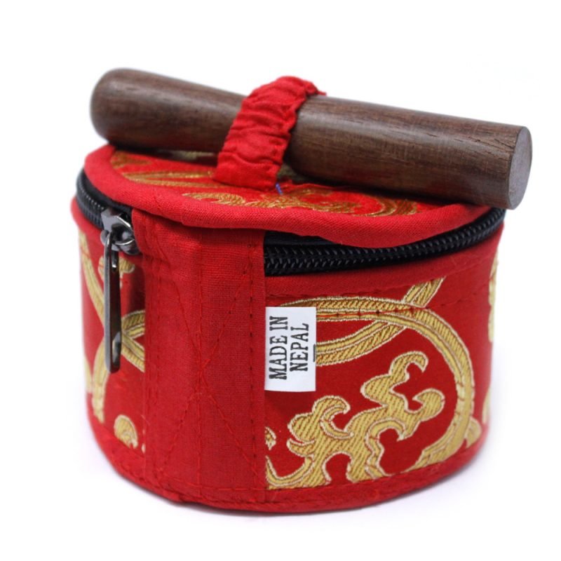 Mini Klangschalen-Geschenkset – Rot - Image 2