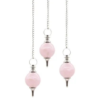 Kugelpendel – Rosenquarz