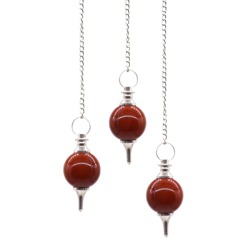 Kugelpendel – Roter Jaspis