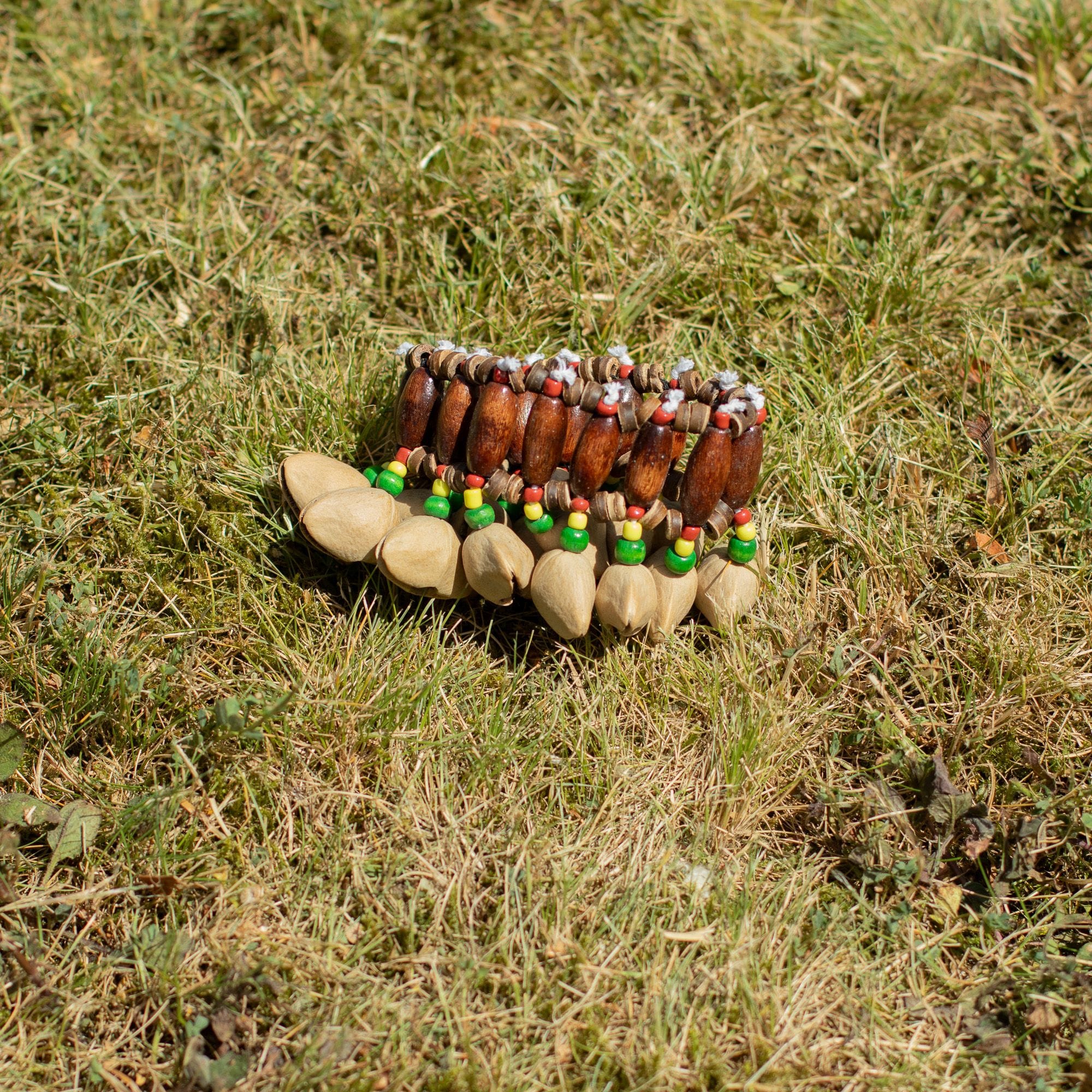 Kenari Shell Hand Shaker - Rattle Bracelet (15 Pieces) – Bild 6