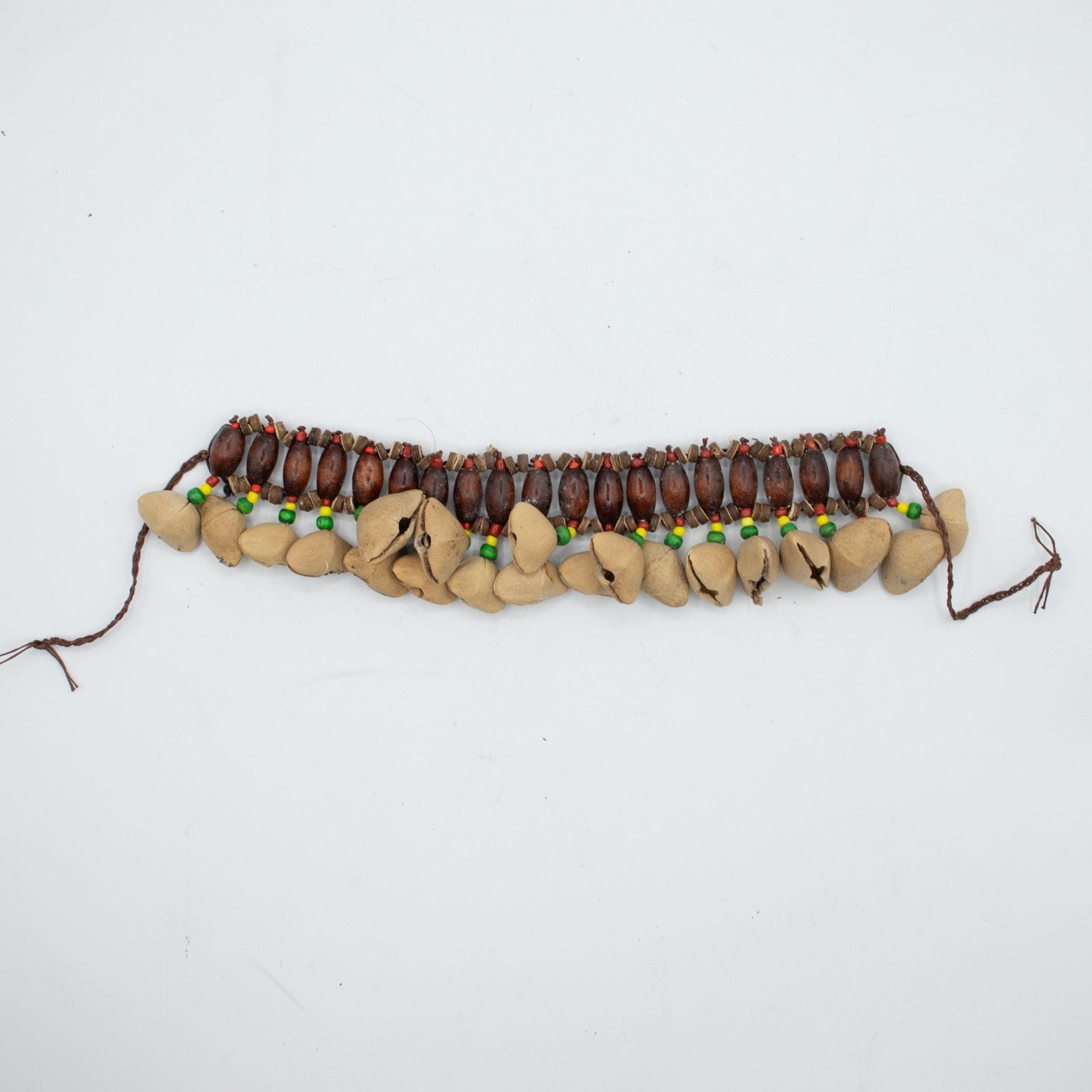 Kenari Shell Ankle Shaker - Rattle Bracelet (20 Shells) – Bild 2