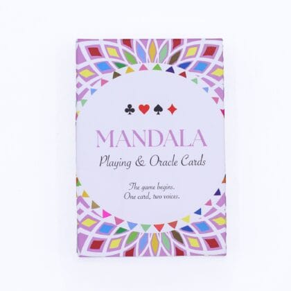 Mandala Playing & Oracle Cards – Kaleidoscope Symmetry
